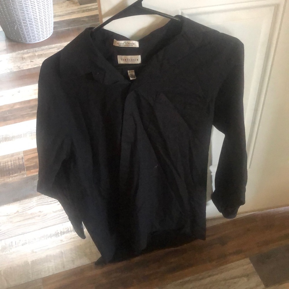Black dress shirt